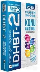 2020 DHBT 2 Muhkem Serisi Lisans-Önlisans Konu Anlatımlı Hazırlık Kitabı - DDY Yayınları