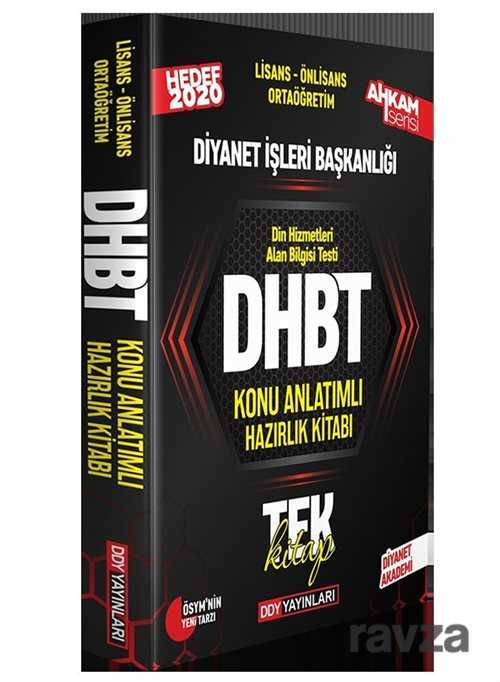 2020 DHBT Ahkam Serisi Tüm Adaylar Konu Anlatımlı Hazırlık Kitabı - DDY Yayınları