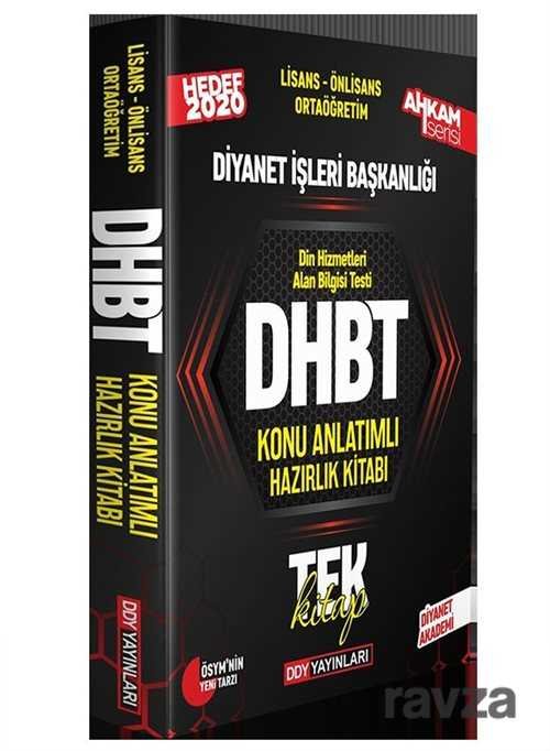 2020 DHBT Ahkam Serisi Tüm Adaylar Konu Anlatımlı Hazırlık Kitabı - 1