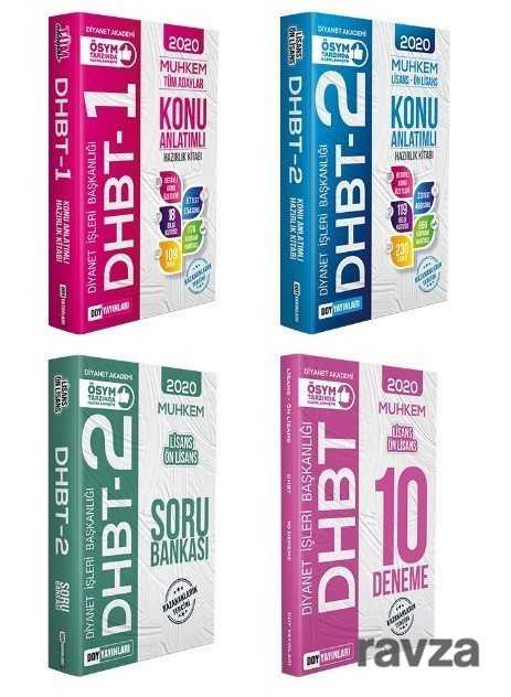 2020 DHBT MUHKEM SERİSİ Lisans-Önlisans 4'lü Tam Set - DDY Yayınları