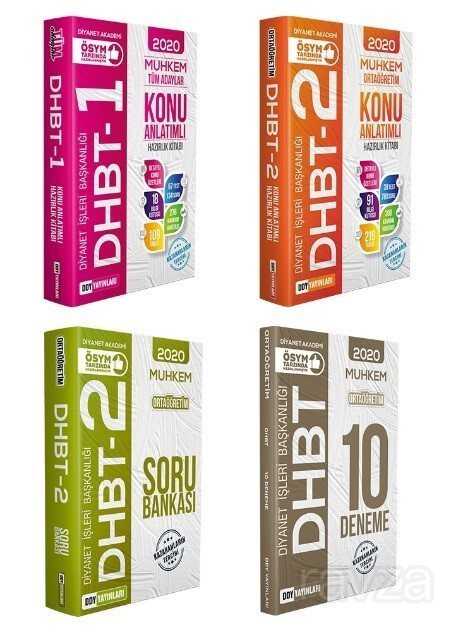 2020 DHBT MUHKEM SERİSİ Ortaöğretim (İHL) 4'lü Tam Set - DDY Yayınları