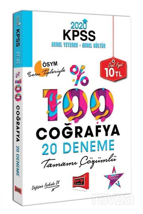 2020 KPSS Coğrafya Tamamı Çözümlü 20 Deneme - 1