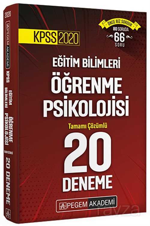 2020 KPSS Eğitim Bilimleri Öğrenme Psikolojisi Tamamı Çözümlü 20 Deneme - 1