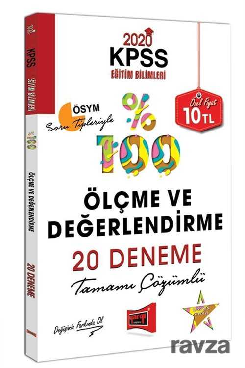 2020 KPSS Eğitim Bilimleri Ölçme ve Değerlendirme Tamamı Çözümlü 20 Deneme - Yargı Yayınevi (Ankara)