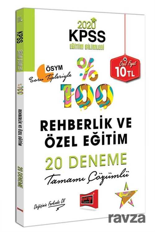 2020 KPSS Eğitim Bilimleri Rehberlik ve Özel Eğitim Tamamı Çözümlü 20 Deneme - Yargı Yayınevi (Ankara)