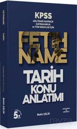 2020 KPSS Fetihname Tarih Konu Anlatımı - Bekir Çelik
