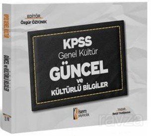 2020 KPSS Genel Kültür Güncel ve Kültürlü Bilgiler - 1