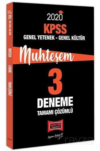 2020 KPSS Genel Yetenek Genel Kültür Muhteşem Tamamı Çözümlü 3 Deneme - 1