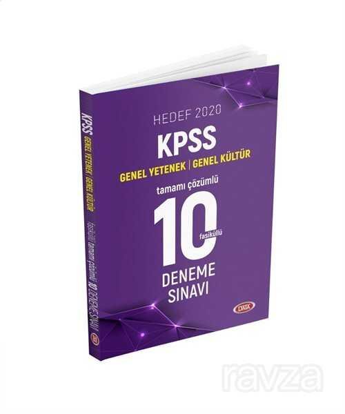 2020 KPSS Genel Yetenek Genel Kültür Tamamı Çözümlü 10 Deneme Sınavı - 1