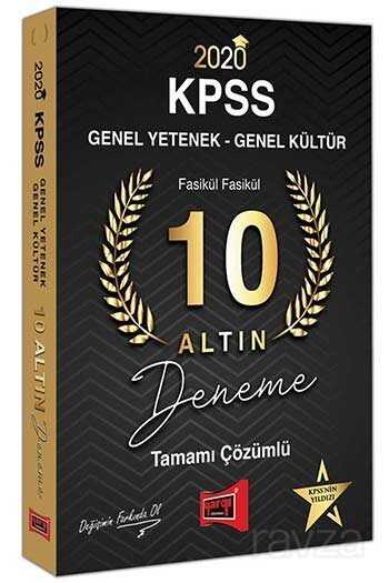 2020 KPSS Lise Ön Lisans 10 Altın Fasikül Fasikül Tamamı Çözümlü Deneme Sınavı - 1