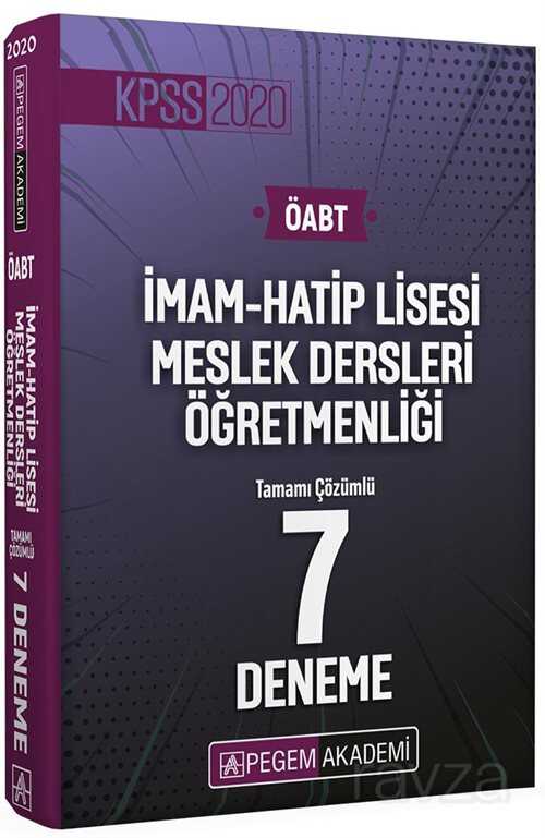 2020 KPSS ÖABT İmam Hatip Lİsesi Meslek Dersleri Öğretmenliği Tamamı Çözümlü 7 Deneme - 1