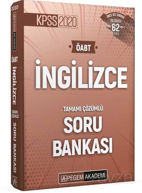 2020 KPSS ÖABT İngilizce Tamamı Çözümlü Soru Bankası - 1