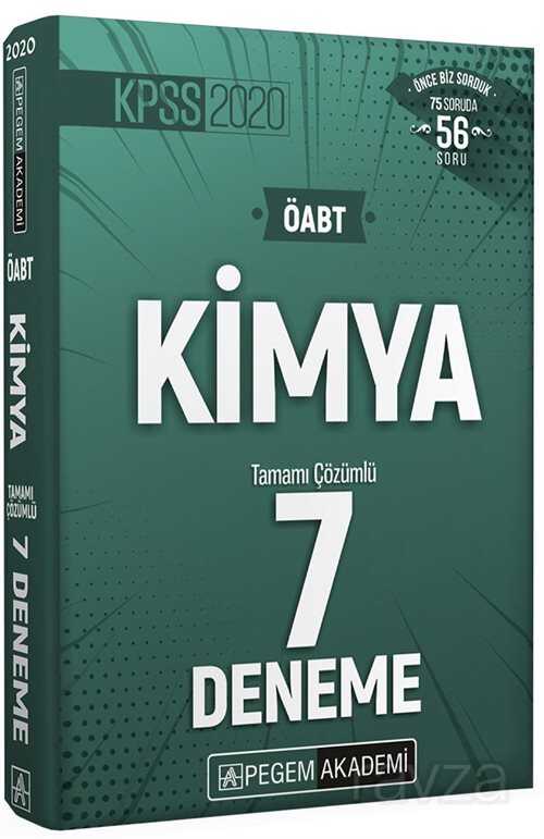 2020 KPSS ÖABT Kimya Tamamı Çözümlü 7 Deneme - 1