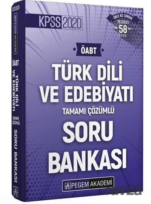 2020 KPSS ÖABT Türk Dili ve Edebiyatı Tamamı Çözümlü Soru Bankası - 1