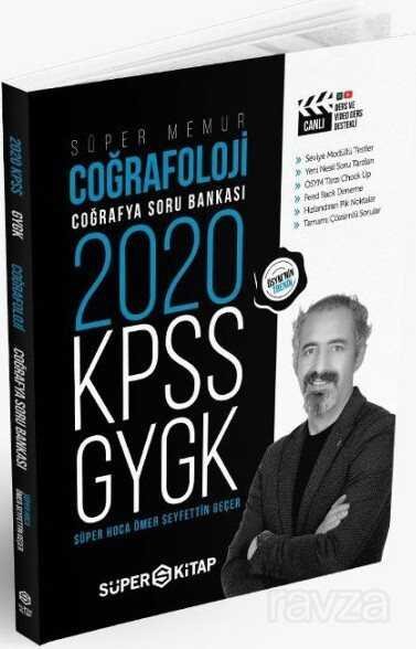 2020 KPSS Süper Memur Coğrafoloji Coğrafya Soru Bankası - 1