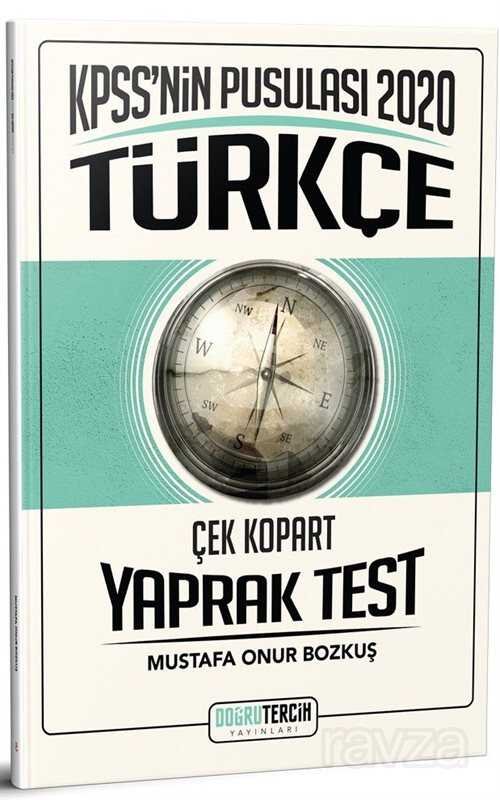 2020 KPSS'nin Pusulası Türkçe Çek Kopart Yaprak Test - 1
