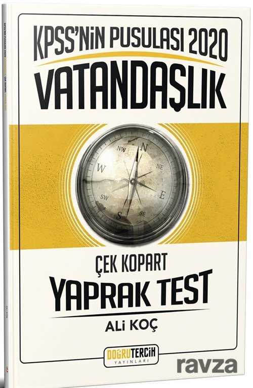 2020 KPSS'nin Pusulası Vatandaşlık Yaprak Test - 34