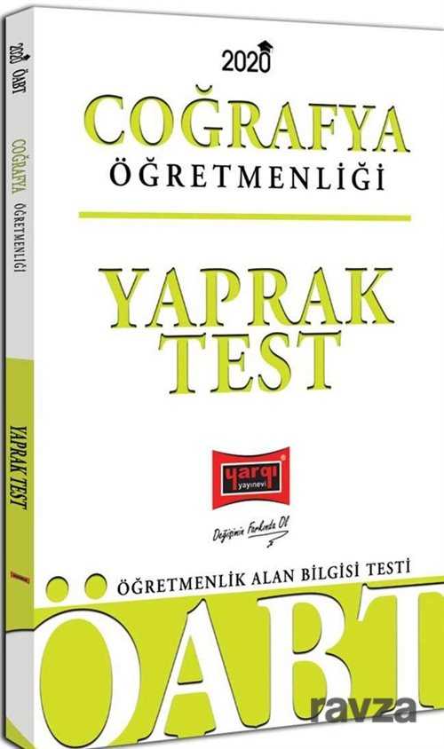 2020 ÖABT Coğrafya Öğretmenliği Yaprak Test - 1