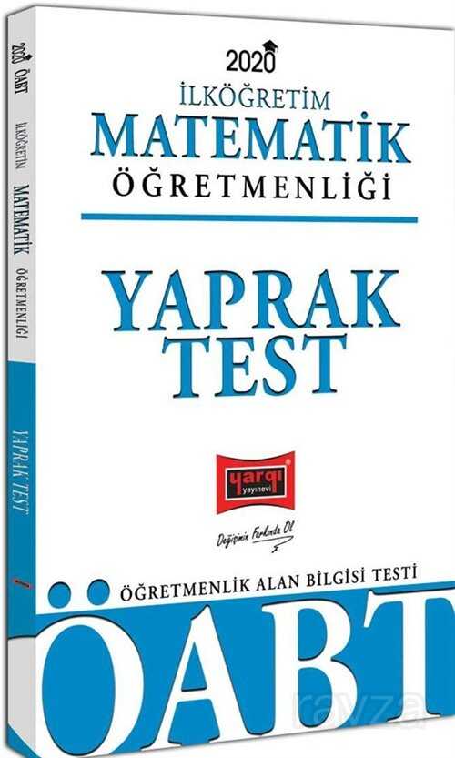 2020 ÖABT İlköğretim Matematik Öğretmenliği Yaprak Test - 1