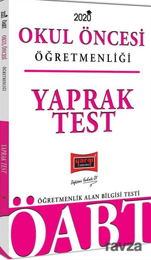 2020 ÖABT Okul Öncesi Öğretmenliği Yaprak Test - 1