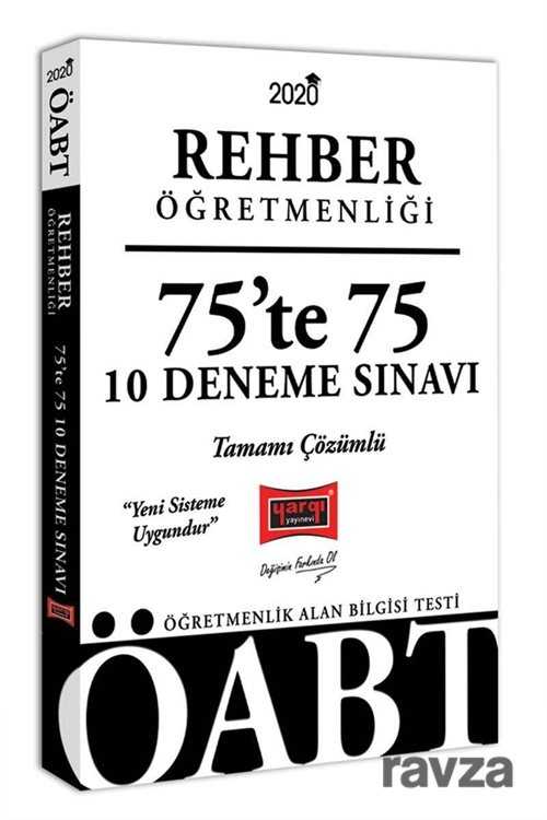 2020 ÖABT Rehber Öğretmenliği 75'te 75 Tamamı Çözümlü 10 Deneme Sınavı - 1