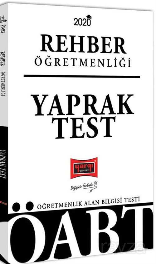 2020 ÖABT Rehber Öğretmenliği Yaprak Test - 1