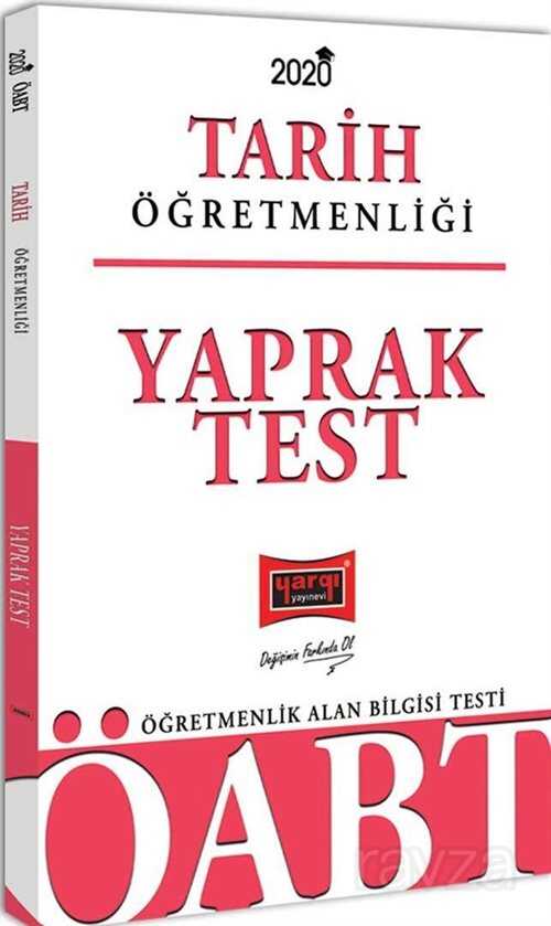 2020 ÖABT Tarih Öğretmenliği Yaprak Test - 1