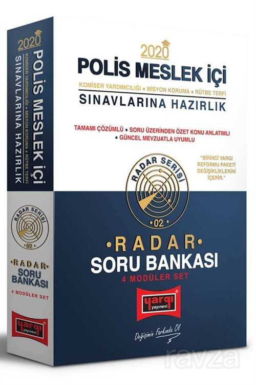 2020 Polis Meslek İçi Sınavlarına Hazırlık Radar Modüler Soru Bankası Seti (4 Kitap) - 1