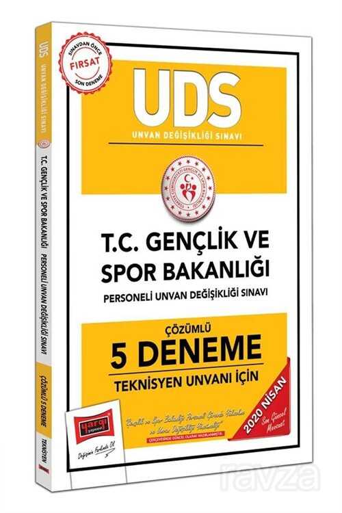 2020 UDS T.C. Gençlik ve Spor Bakanlığı Teknisyen Unvanı İçin Çözümlü 5 Deneme - 1