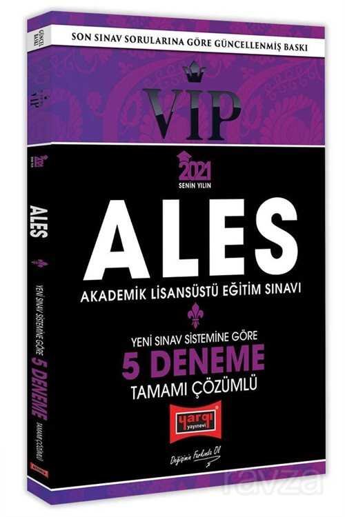 2021 ALES VIP Yeni Sınav Sistemine Göre Tamamı Çözümlü 5 Deneme - 1