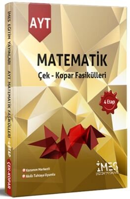 2021 AYT Matematik Çek Kopar Fasikülleri 4 Etap İMES Eğitim Yayınları - 1
