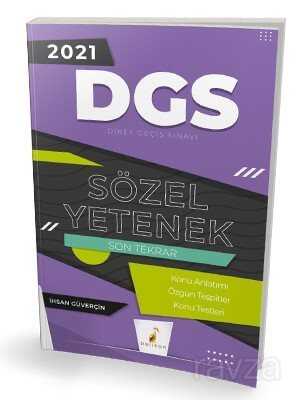 2021 DGS Sözel Yetenek Son Tekrar Konu Anlatımı - Pelikan Tıp Teknik Yayınları