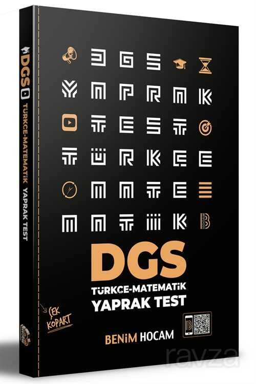 2021 DGS Türkçe-Matematik Çek Kopart Yaprak Test - 1