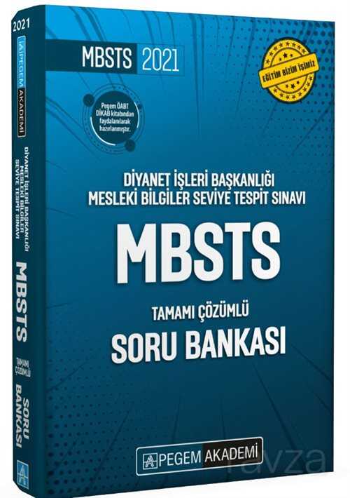 2021 Diyanet İşleri Başkanlığı Mesleki Bilgiler Seviye Tespit Sınavı MBSTS Tamamı Çözümlü Soru Banka - 1