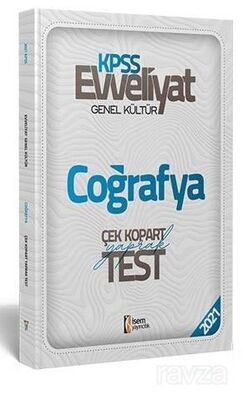 2021 Evveliyat KPSS Genel Kültür Coğrafya Çek Kopar Yaprak Test - 1