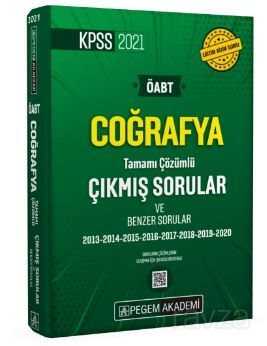 2021 KPSS ÖABT Coğrafya Tamamı Çözümlü Çıkmış Sorular ve Benzer Sorular - 1