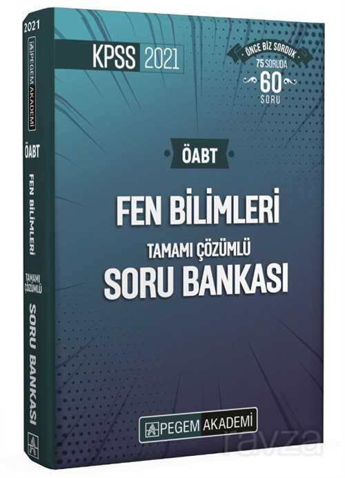 2021 KPSS ÖABT Fen Bilimleri Fen ve Teknoloji Tamamı Çözümlü Soru Bankası Seti (4 Kitap) - 1