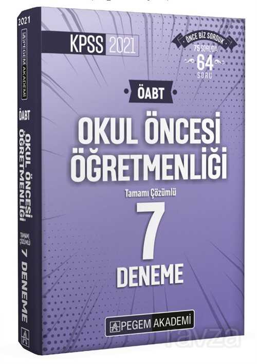 2021 KPSS ÖABT Okul Öncesi Öğretmenliği Tamamı Çözümlü 7 Deneme - 1