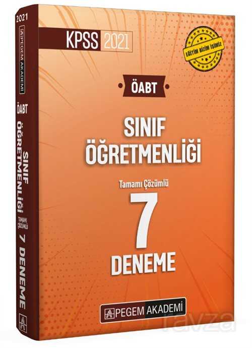 2021 KPSS ÖABT Sınıf Öğretmenliği Tamamı Çözümlü 7 Deneme - 1