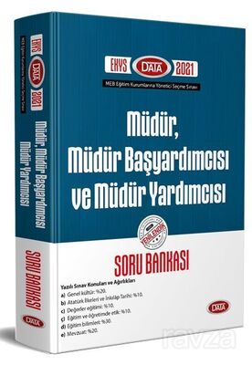 2021 MEB EKYS Müdür ve Müdür Yardımcılığı Soru Bankası - 1