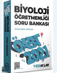 2021 ÖABT Biyoloji Öğretmenliği Soru Bankası - Yediiklim Yayınları