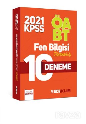 2021 ÖABT Fen Bilgisi Öğretmenliği Tamamı Çözümlü 10 Deneme - 1