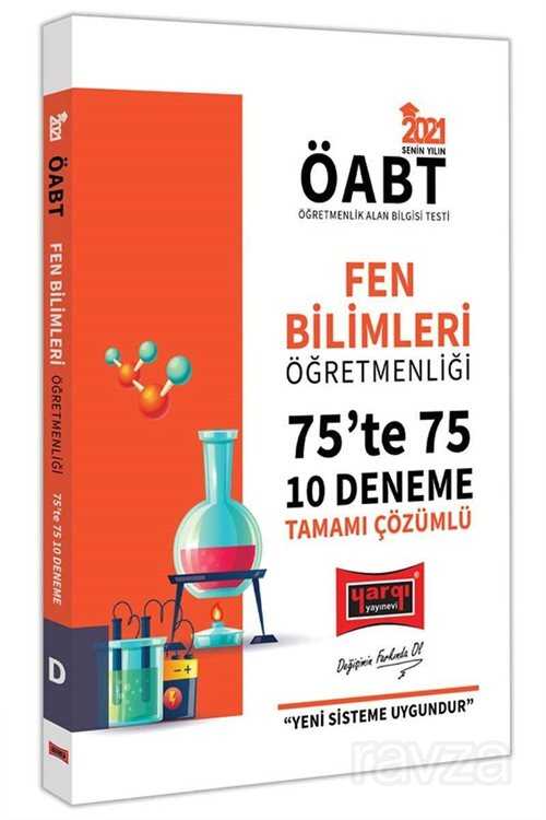 2021 ÖABT Fen Bilimleri Öğretmenliği 75’te 75 Tamamı Çözümlü 10 Deneme Sınavı - 1