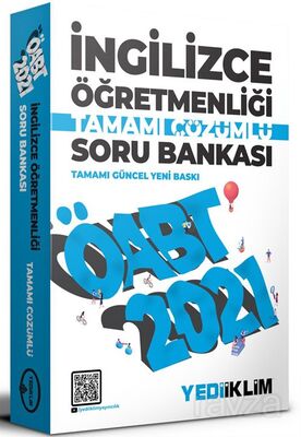 2021 ÖABT İngilizce Öğretmenliği Tamamı Çözümlü Soru Bankası - 1