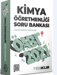 2021 ÖABT Kimya Öğretmenliği Soru Bankası - Yediiklim Yayınları