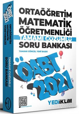 2021 ÖABT Ortaöğretim Matematik Öğretmenliği Tamamı Çözümlü Soru Bankası - 1