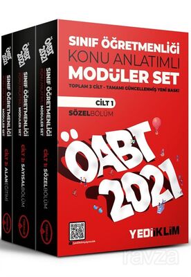 2021 ÖABT Sınıf Öğretmenliği Konu Anlatımlı Modüler Set - 1