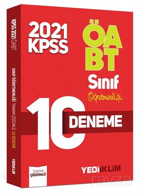 2021 ÖABT Sınıf Öğretmenliği Tamamı Çözümlü 10 Deneme - 1