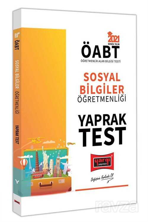 2021 ÖABT Sosyal Bilgiler Öğretmenliği Yaprak Test - 1