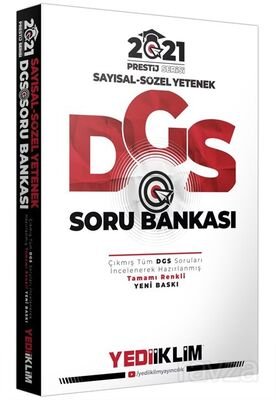 2021 Prestij Serisi DGS Sayısal Sözel Yetenek Soru Bankası(Tamamı Renkli) - 1
